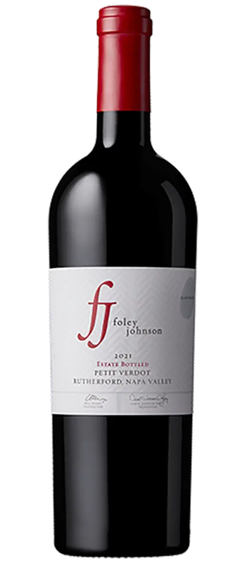foley johnson handmade estate petit verdot bottle shot